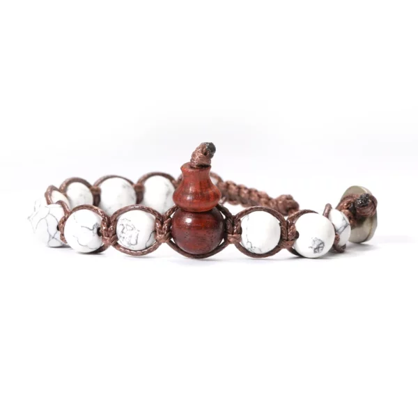 Natural Stone Hand-Woven Bracelet Ladies Men Lucky Charms Adjustable Yoga Bracelet Friendship Jewelry Gift Braccialetto Tibetano