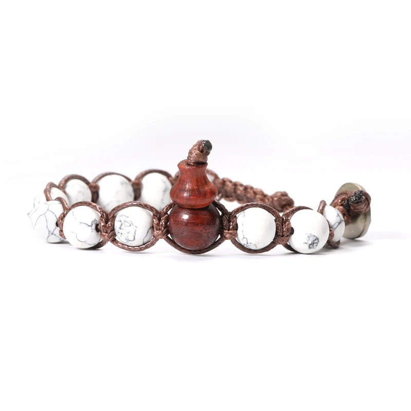 Natural Stone Hand-Woven Bracelet Ladies Men Lucky Charms Adjustable Yoga Bracelet Friendship Jewelry Gift Braccialetto Tibetano - Image 7