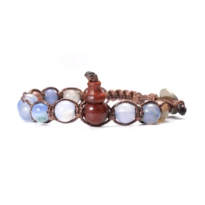 Natural Stone Hand-Woven Bracelet Ladies Men Lucky Charms Adjustable Yoga Bracelet Friendship Jewelry Gift Braccialetto Tibetano - Image 9
