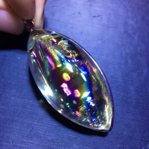 Natural Yellow Citrine Quartz Crystal Women Men Pendant 48.2/22.3/18.6mm Wealthy Rare Bead Necklace Jewelry AAAAA - Image 3