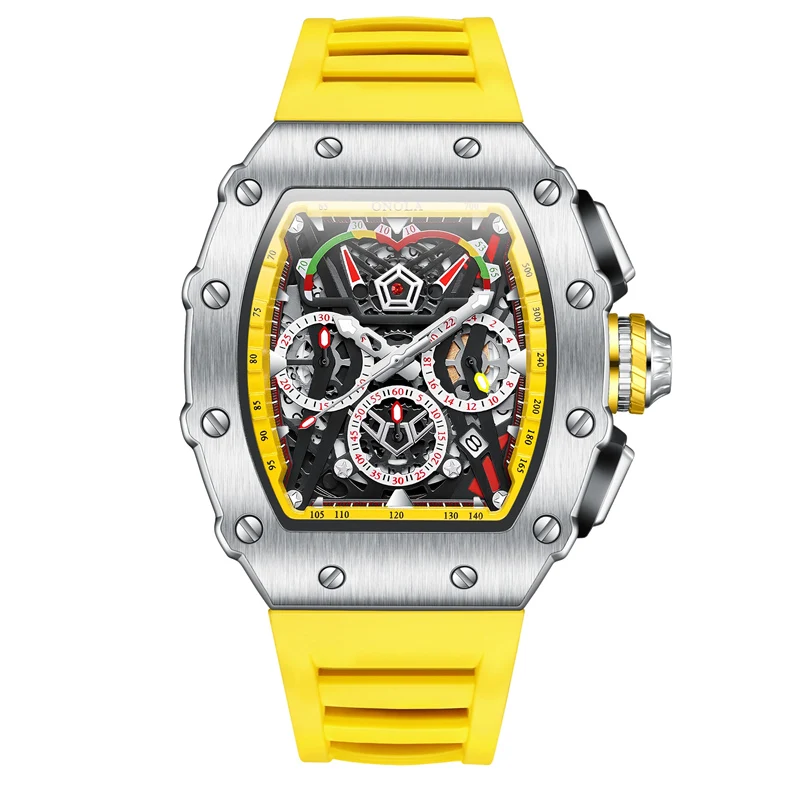 ONOLA 2021 Luxury Chronograph Quartz Sports Watch - Image 10