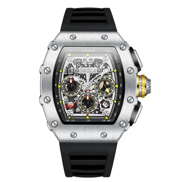 ONOLA Men's Luxury Multifunction Sports Quartz Watch