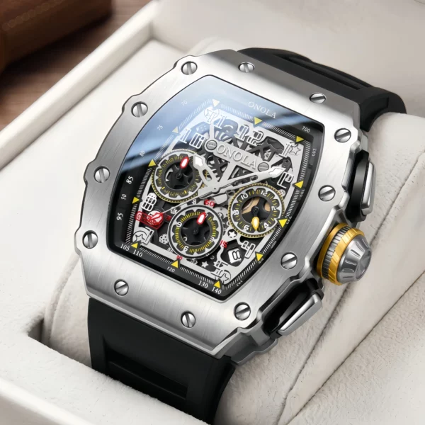 ONOLA Men's Luxury Multifunction Sports Quartz Watch
