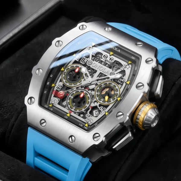 ONOLA Men's Luxury Multifunction Sports Quartz Watch