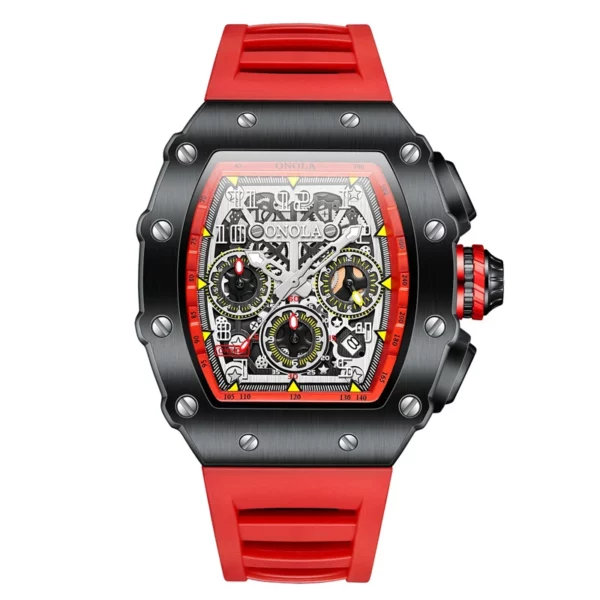 ONOLA Men's Luxury Multifunction Sports Quartz Watch