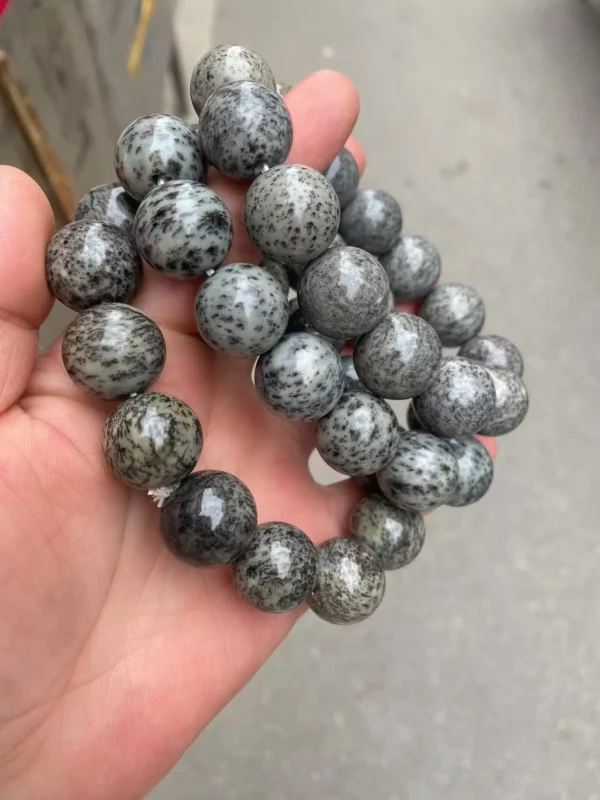 Rare Natural Hotan Jade bracelet exquisite jade bead chain bracelet Men and Women Fine Jewelry Accessories With certification