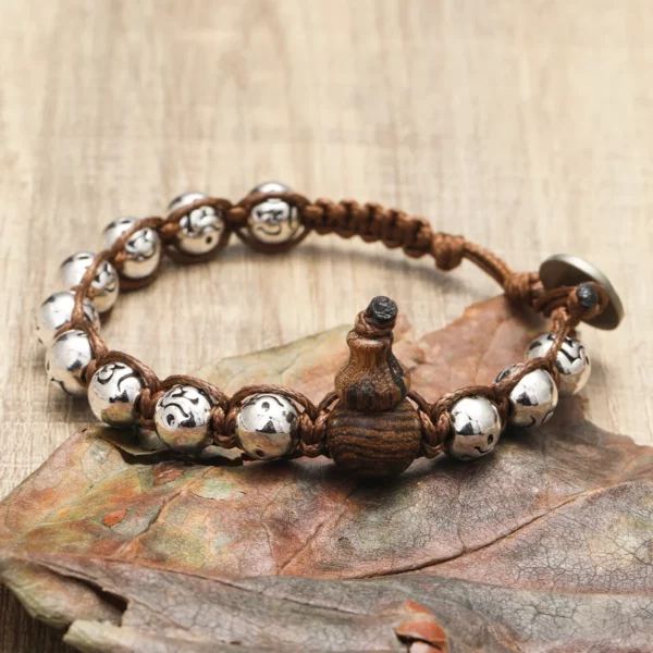 Tibetan healing meditation auspicious peace Xizang bracelet gourd bracelet men's bracelet bracciale tibetano originale