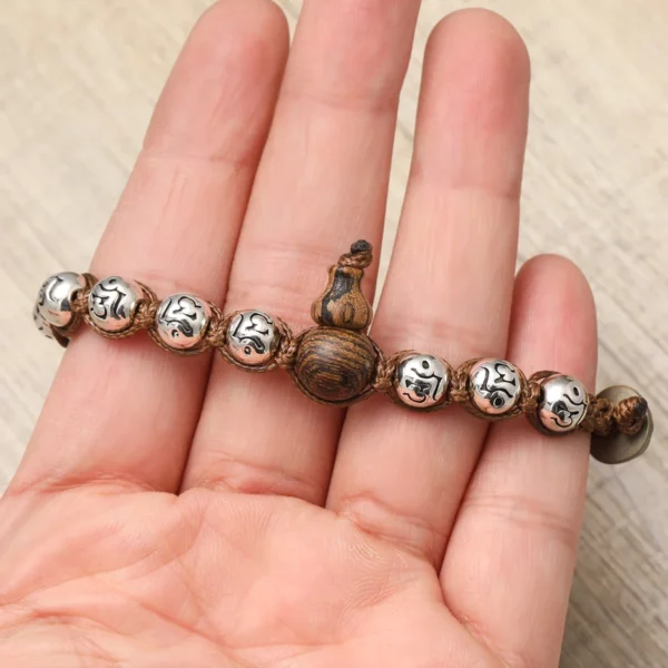 Tibetan healing meditation auspicious peace Xizang bracelet gourd bracelet men's bracelet bracciale tibetano originale