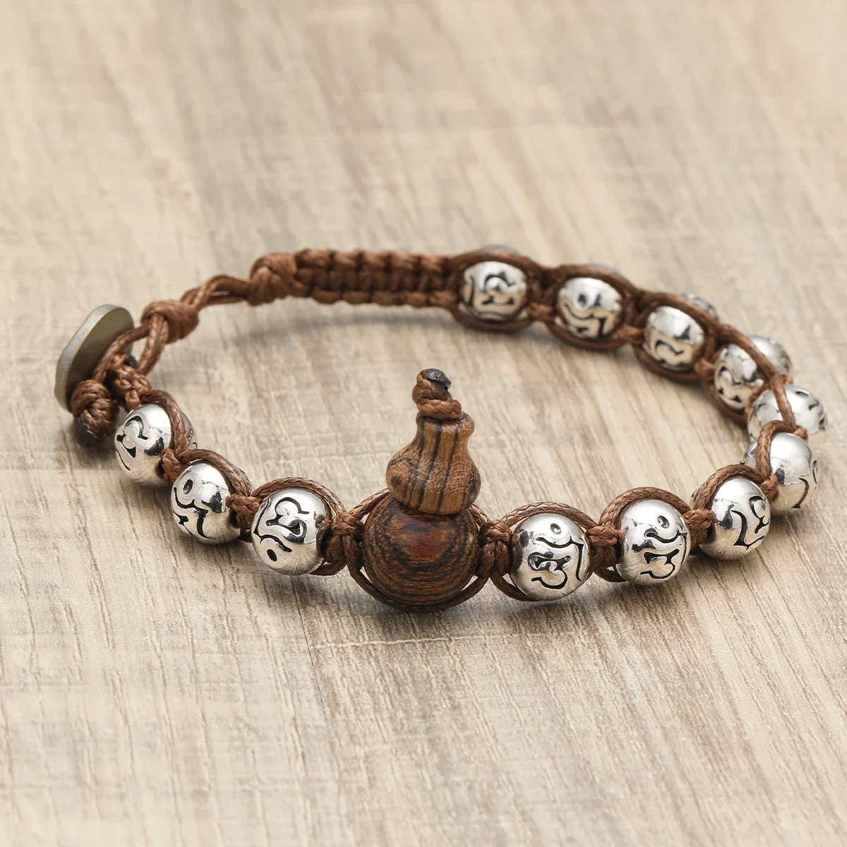 Tibetan healing meditation auspicious peace Xizang bracelet gourd bracelet men's bracelet bracciale tibetano originale - Image 5
