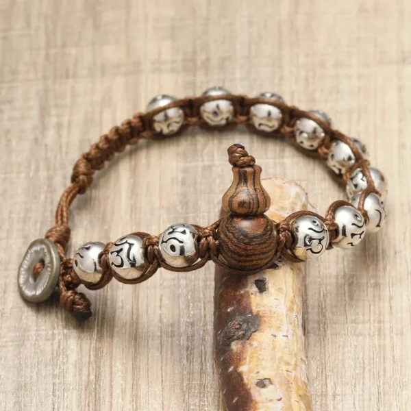 Tibetan healing meditation auspicious peace Xizang bracelet gourd bracelet men's bracelet bracciale tibetano originale