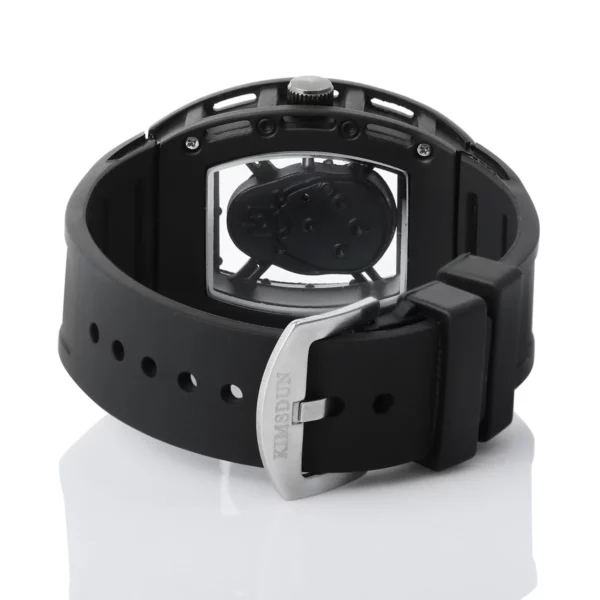 Skull Hollow Quartz Watch: Y2K Gothic Punk Style